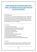 EMT FISDAP Comprehensive Final Exam 2026&sol;2027 Edition &vert; Verified Questions and Answers