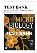Test Bank for Microbiology&colon; An Introduction 13th Edition &vert; Complete Test Bank