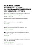 OIL BURNER LICENSE&NewLine;MASSACHUSETTS STUDY&NewLine;MATERIAL 2026 TESTED QUESTIONS&NewLine;AND ACCURATE SOLUTIONS