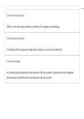 Criminal Justice&colon; A Brief Introduction&comma; 12th Edition Chapters 1&ndash;3 &ndash; Study Guide&comma; Key Concepts&comma; Practice Questions & Comprehensive Exam Review