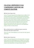 OKLAHOMA JURISPRUDENCE EXAM&NewLine;COMPREHENSIVE QUESTIONS AND&NewLine;COMPLETE SOLUTIONS&NewLine;