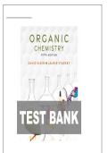 Organic Chemistry Test Bank &lpar;David R&period; Klein&rpar; &ndash; Chapters & Solutions Included