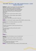 Econ-528 &vert; Questions with 100&percnt; Verified Answers &vert; Latest&NewLine;Update 2026&sol;2027