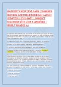 Maternity HESI Test Bank 2026 &vert; Red HESI & Combined Sources
