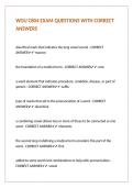 WGU C804 EXAM QUESTIONS WITH CORRECT ANSWERS 