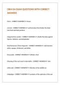 C804 OA EXAM QUESTIONS WITH CORRECT ANSWERS