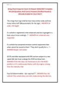 Smog Check Inspector Exam CA Newest 2026&sol;2027 Complete &NewLine;All 150 Questions And Correct Answers &lpar;Verified Answers&rpar; &NewLine;&vert;Already Graded A&plus;&vert;&vert;Just Out&excl;&excl;&excl;