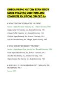 OMEGA PSI PHI HISTORY EXAM STUDY&NewLine;GUIDE PRACTICE QUESTIONS AND&NewLine;COMPLETE SOLUTIONS GRADED A&plus;