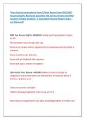 Texas Nursing Jurisprudence Exam&vert;&vert; Most Recent Exam 2026&vert;2027 &NewLine;Actual Complete Real Exam Questions And Correct Answers &lpar;Verified &NewLine;Answers&rpar; Already Graded A&plus; &vert; Guaranteed Success&excl; Newest Exam &vert; &NewLine;Just Released&excl;&excl; 