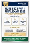 NURS 5433 &sol; Module 6 Exam Study Guide&colon; Respiratory Management&comma; Asthma GINA & COPD GOLD Guidelines &lpar;2026&sol;2027 Edition&rpar; &ndash; Graded A&plus;