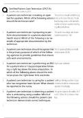 Certified Patient Care Technician &lpar;CPCT&sol;A&rpar; Study Guide 2026 &sol; Score 100&percnt; &sol; NHA Exam Prep Q&A