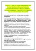 PMO 2026 Exam Prep&colon; Project Management Office &NewLine;Practice Questions with Answer Rationales &NewLine;Governance Frameworks &vert; Strategic Alignment &vert; &NewLine;Portfolio Management &vert; Value Delivery &vert; Performance &NewLine;Improvement &vert; Leadership Study Guide