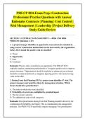 PMI-CP 2026 Exam Prep&colon; Construction &NewLine;Professional Practice Questions with Answer &NewLine;Rationales Contracts &vert; Planning &vert; Cost Control &vert; &NewLine;Risk Management &vert; Leadership &vert; Project Delivery &NewLine;Study Guide Review