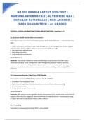  NR 599 EXAM 4 LATEST 2026&sol;2027 &vert; NURSING INFORMATICS &vert; 40 VERIFIED Q&A &vert; DETAILED RATIONALES &vert; NGN-ALIGNED &vert; PASS GUARANTEED &ndash; A&plus; GRADED