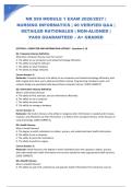 NR 599 MODULE 1 EXAM 2026&sol;2027 &vert; NURSING INFORMATICS &vert; 40 VERIFIED Q&A &vert; DETAILED RATIONALES &vert; NGN-ALIGNED &vert; PASS GUARANTEED &ndash; A&plus; GRADED