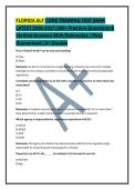 FLORIDA ALF CORE TRAINING TEST BANK LATEST 2026-2027 &vert;300&plus; Practice Questions & Verified Answers With Rationales  &vert; Pass Guaranteed &vert; A&plus; Graded