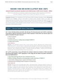 NSG 500 Exam 3 2026&sol;2027 &vert; Wilkes Advanced Health Assessment &vert; Verified Q&A &vert; Grade A&NewLine;&NewLine;