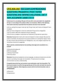 CPJE 2026-2027 TEST EXAM COMPREHENSIVE QUESTIONS&vert; FREQUENTLY MOST TESTED QUESTIONS AND VERIFIED SOLUTIONS &vert; GET IT 100&percnt; ACCURATE&excl;&excl; 2026&excl;&excl;&excl;&excl;&excl;&excl;&excl;&excl;&excl;&excl;&excl;&excl;&excl;