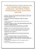 CAPM 2026 Exam Prep&colon; Practice Questions with &NewLine;Answer Rationales Project Management &NewLine;Fundamentals &vert; Agile Methods &vert; Predictive &NewLine;Planning &vert; Business Analysis &vert; Scenario-Based &NewLine;Study Guide