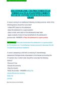 ATI Pediatric CMS Proctored Exam 2023 Version A & B &vert; Practice Questions & Answers