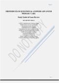 NRNP 6531 Midterm Exam Questions & Answers &vert; Advanced Primary Care Study Guide