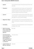 Galen Med-Surg Exam 1 &lbrack;2026&sol;2027&rsqb; &ndash; Medical-Surgical Nursing Questions & Answers&comma; Study Guide & Practice Test