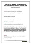 ISA CERTIFIED ARBORIST &vert;ACTUAL QUESTIONS AND VERIFIED ANSWERS&vert;BRAND NEW 2026-2027 UPDATE&vert;GRADED A&plus;
