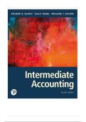 Test Bank for Intermediate Accounting &lpar;4th Edition&comma; Global Edition&rpar; &ndash; Gordon&comma; Raedy & Sannella &vert; & Practice Questions with Answers
