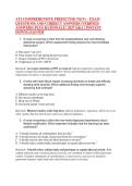 ATI COMPREHENSIVE PREDICTOR &lpar;NGN&rpar; &ndash; EXAM &NewLine;QUESTIONS AND CORRECT ANSWERS &lpar;VERIFIED &NewLine;ANSWERS&rpar; PLUS RATIONALE &vert; 2027 Q&A &vert; INSTANT &NewLine;DOWNLOAD PDF