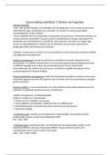 Samenvatting Werken met logistiek &vert; Supply chain management &vert; Hoofdstuk 1 &vert; LOI &vert; 2025&sol;26