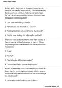Mental Health Nursing Exam 1 Questions & Answers 2026&sol;2027
