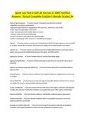 Sport Law Test 2 with all Correct & 100&percnt; Verified Answers &vert;Actual Complete Update &vert;Already Graded A&plus;
