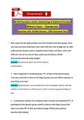 NR 503 Population Health&comma; Epidemiology & Statistical Principles Exam Questions with Answers&colon; Study Designs&comma; Bias&comma; and Statistical Analysis&NewLine;&NewLine;