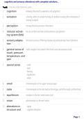 Cognitive and Sensory Alterations &vert; Nursing Study Guide&comma; Practice Questions & Exam Review 2026&sol;2027