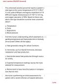 Exam 1 Questions &vert; Study Guide&comma; Practice Questions & Exam Review 2026&sol;2027