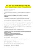FIFA Agent Exam with all Correct & 100&percnt; Verified Answers &vert;Actual Complete Update &vert;Already Graded A&plus;