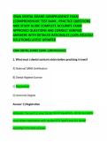 IOWA DENTAL BOARD JURISPRUDENCE EXAM &vert;COMPREHENSIVE TEST BANK &comma; PRACTICE QUESTIONS AND STUDY GUIDE COMPLETE ACCURATE EXAM APPROVED QUESTIONS AND CORRECT VERIFIED ANSWERS WITH DETAILED RATIONALES &lpar;100&percnt; RELIABLE SOLUTIONS&rpar; LATEST UPDATED