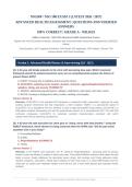 NSG 500 Exam 1 2026&sol;2027 &vert; Wilkes Advanced Health Assessment &vert; Verified Q&A &vert; Grade A&NewLine;&NewLine;