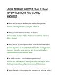 USCG AUXILIARY AUXWEA EXAM B EXAM&NewLine;REVIEW QUESTIONS AND CORRECT&NewLine;ANSWERS