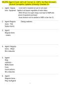 MLBPA Agent Exam with all Correct & 100&percnt; Verified Answers &vert;Actual Complete Update &vert;Already Graded A&plus;