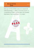 NSG 530 ACTUAL EXAM 2026 &sol;2027 &vert; Advanced Pathophysiology 2 &ndash; Wilkes University &vert; Exams 1-4 Comprehensive Bank &vert; Verified Q&A with Detailed Rationales &vert; Pass Guaranteed - A&plus; Graded