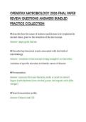 OPENSTAX MICROBIOLOGY 2026 FINAL PAPER&NewLine;REVIEW QUESTIONS ANSWERS BUNDLED&NewLine;PRACTICE COLLECTION&NewLine;