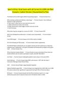 Sports Ethics Final Exam with all Correct & 100&percnt; Verified Answers &vert;Latest Version &vert;Guaranteed to Pass