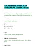 USPS 421 UPDATED ACTUAL EXAM&NewLine;QUESTIONS AND CORRECT ANSWERS