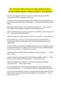 API 1169 Exam with all Correct & 100&percnt; Verified Answers &vert;Actual Complete Update &vert;Already Graded A&plus; &lpar;Just Released&rpar;
