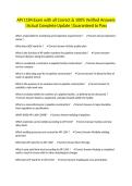 API 1184 Exam with all Correct & 100&percnt; Verified Answers &vert;Actual Complete Update &vert;Guaranteed to Pass