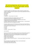 API-510 Closed Book Exam with all Correct & 100&percnt; Verified Answers &vert;Actual Complete Update &vert;Already Graded A&plus;