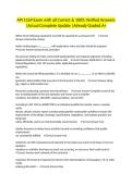 API 1169 Exam with all Correct & 100&percnt; Verified Answers &vert;Actual Complete Update &vert;Already Graded A&plus;