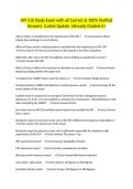 API 510 Study Exam with all Correct & 100&percnt; Verified Answers &vert;Latest Update &vert;Already Graded A&plus;