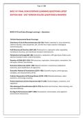 BIOD 101 FINAL EXAM &lpar;PORTAGE LEARNING&rpar; QUESTIONS LATEST &NewLine;EDITION 2026 &ndash; 2027 VERSION SOLVED QUESTIONS & ANSWERS 